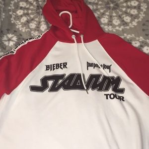 Justin Bieber purpose stadium world tour hoodie
